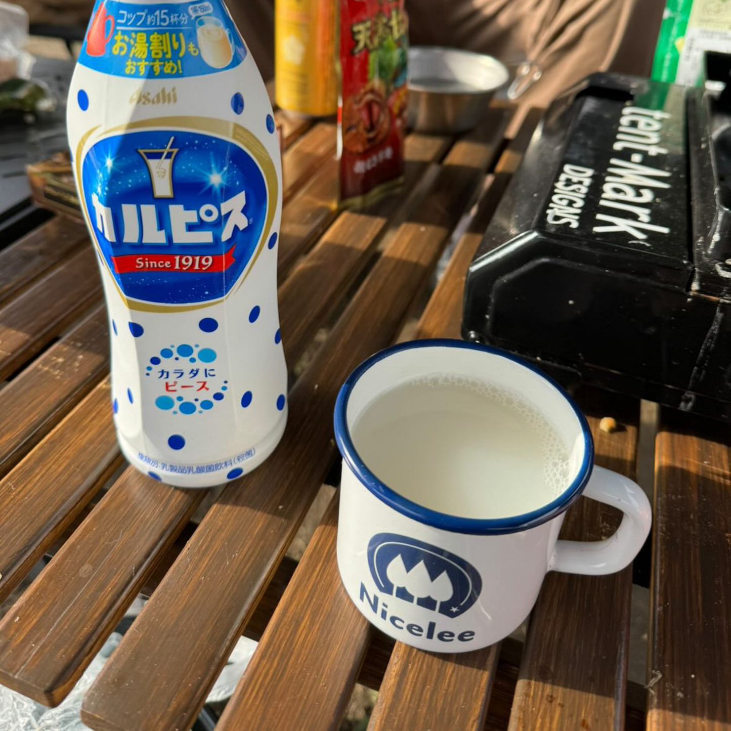 ナイスリー アウトドア ホーロー マグカップ キャンプ