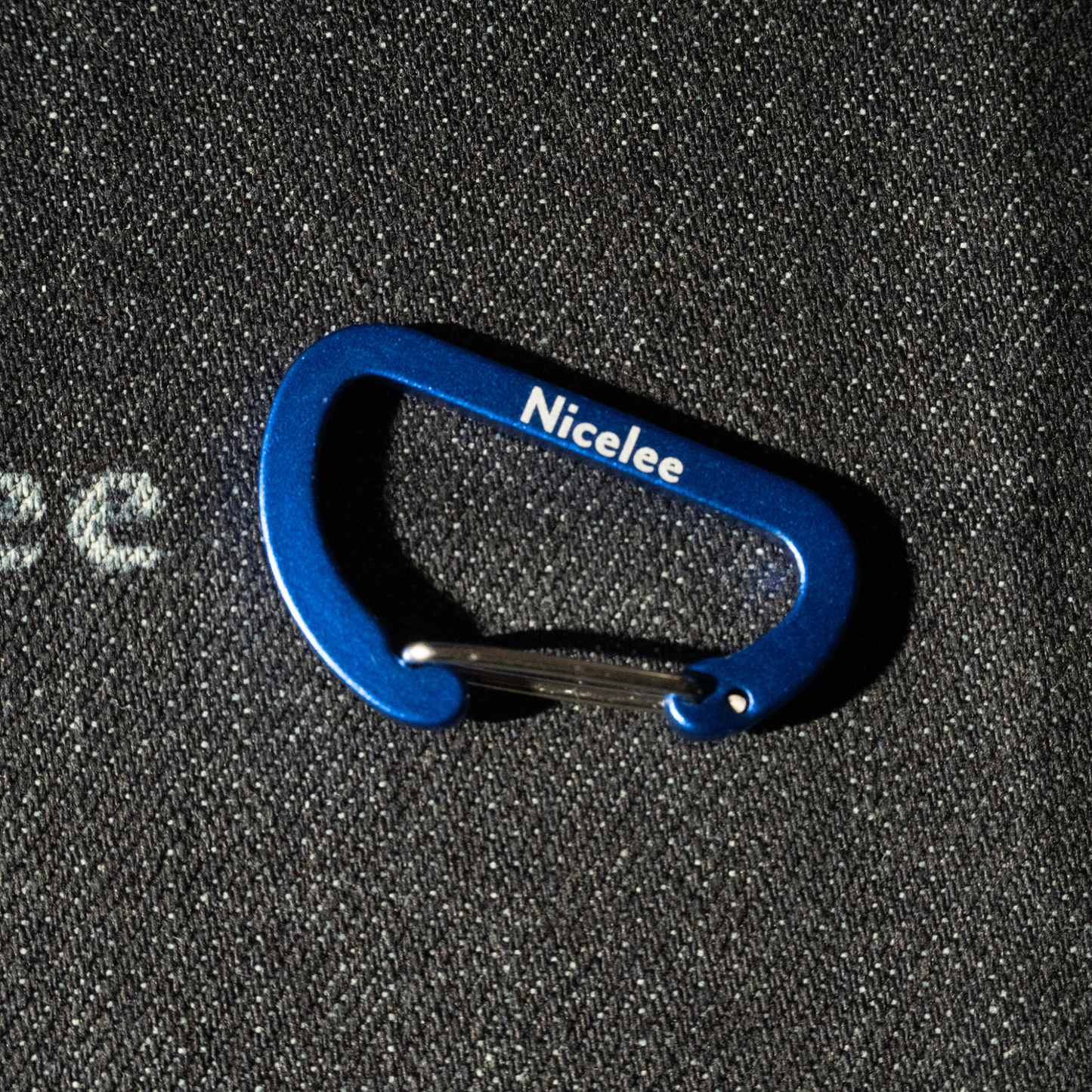 ナイスリー ブランドロゴ入 アルミ製カラビナ(2個セット)