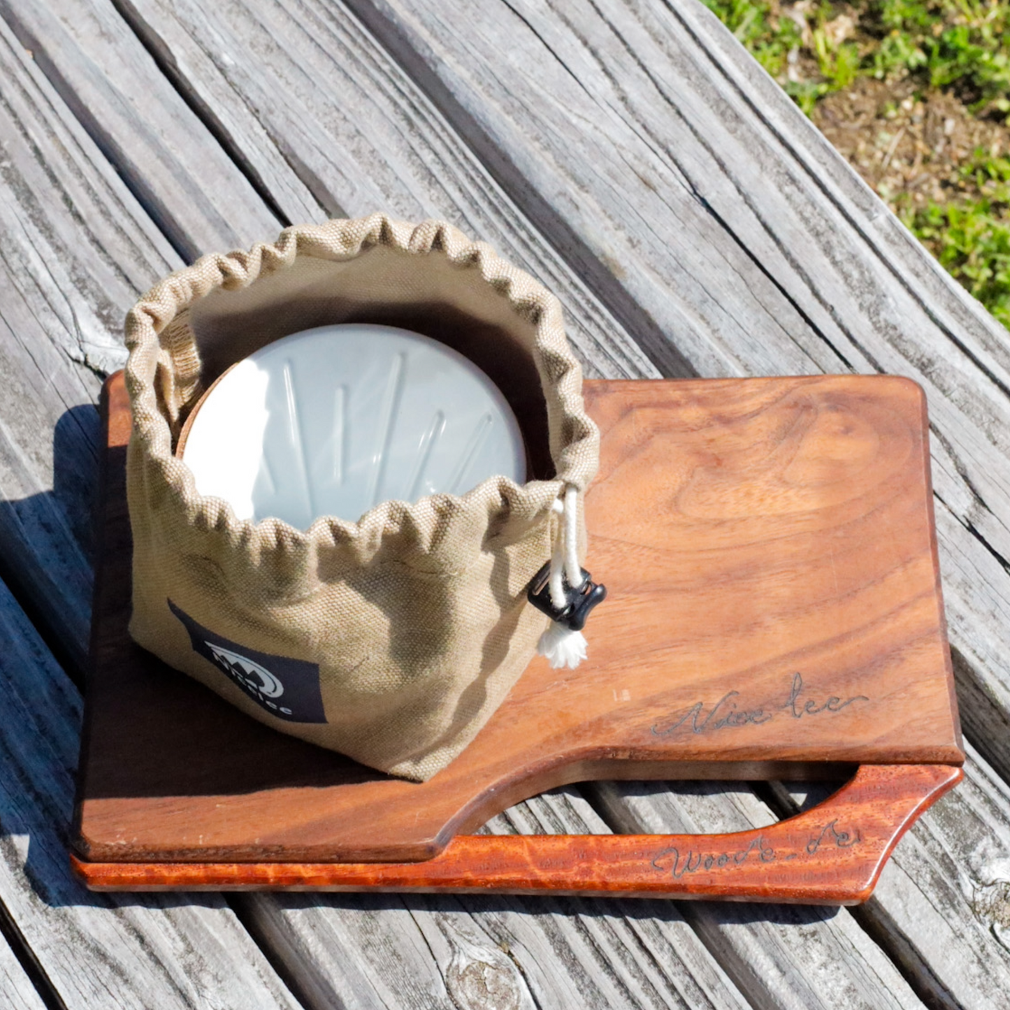 ナイスリー 国産帆布 ヴィンテージポーチ