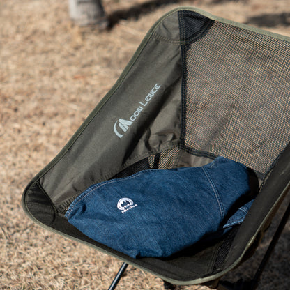 ナイスリー 岡山デニム チェアカバー折りたたみアウトドアチェア用